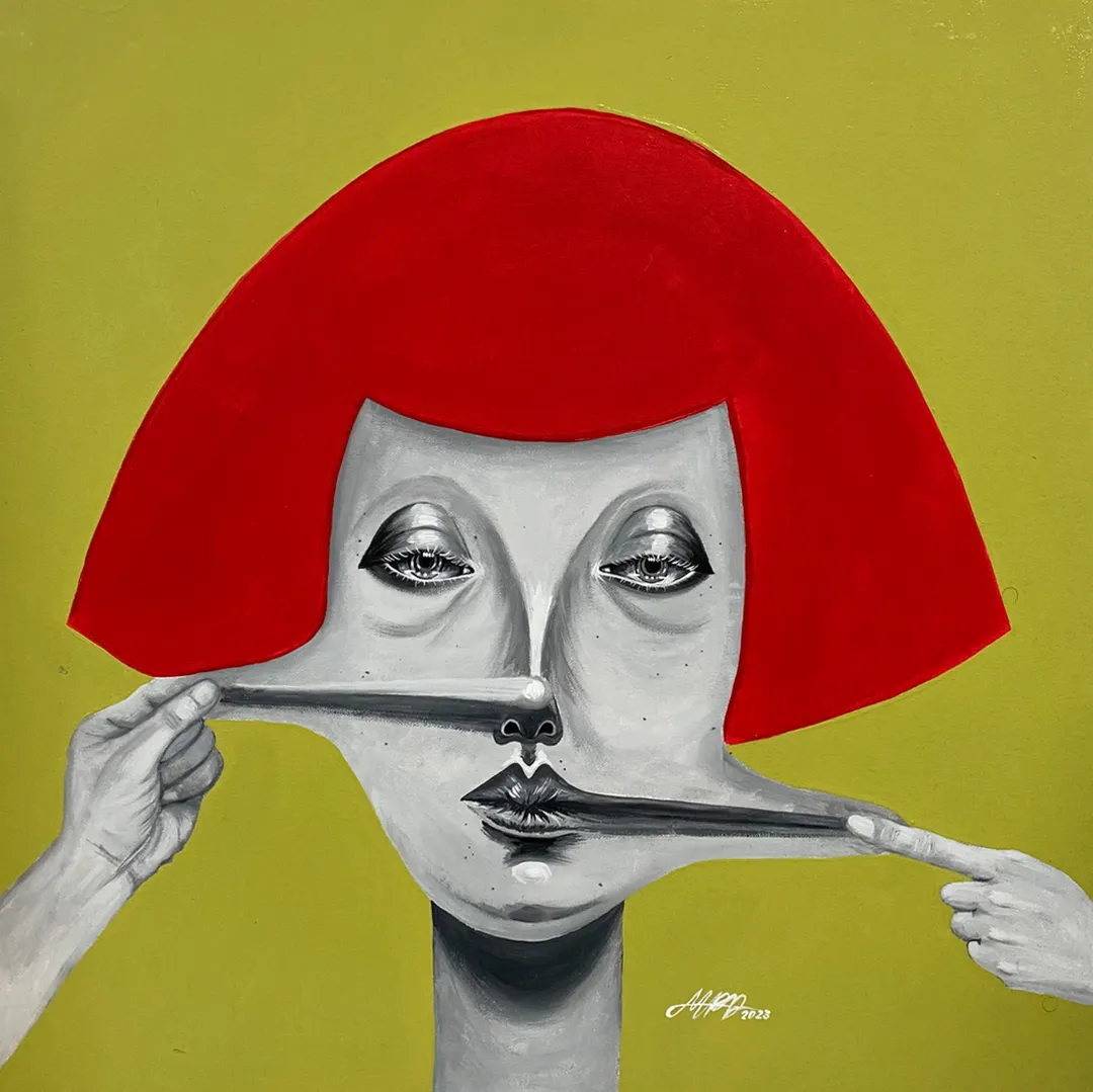 Mai Pimentel De Dios - Vivid Distortion 6 - drybrush Gallery - Philippine  Art