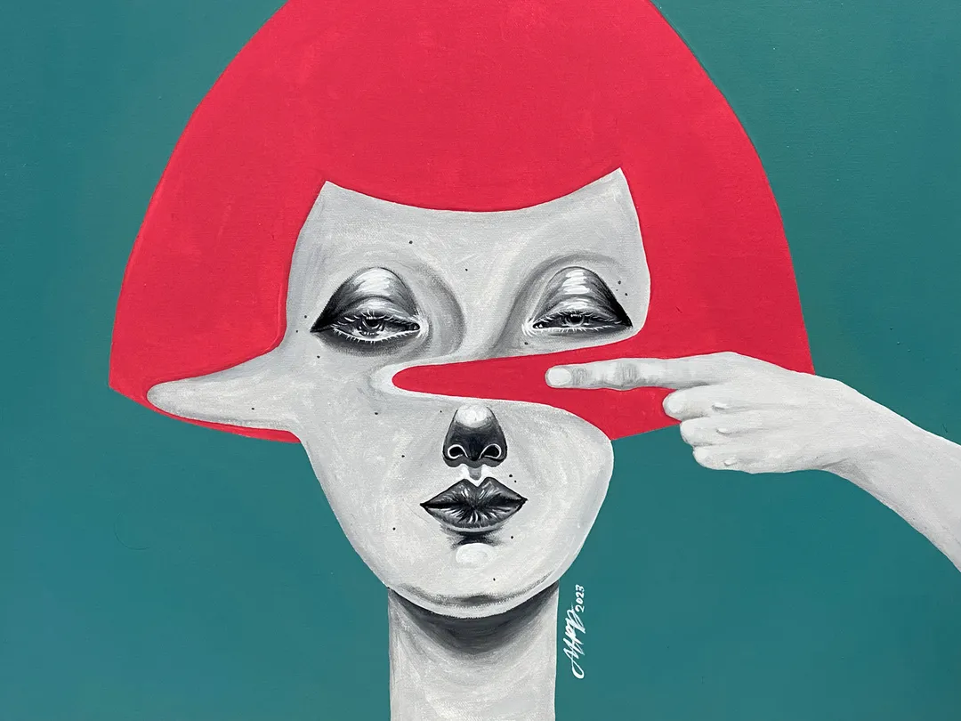 Mai Pimentel De Dios - Vivid Distortion 1 - drybrush Gallery - Philippine  Art