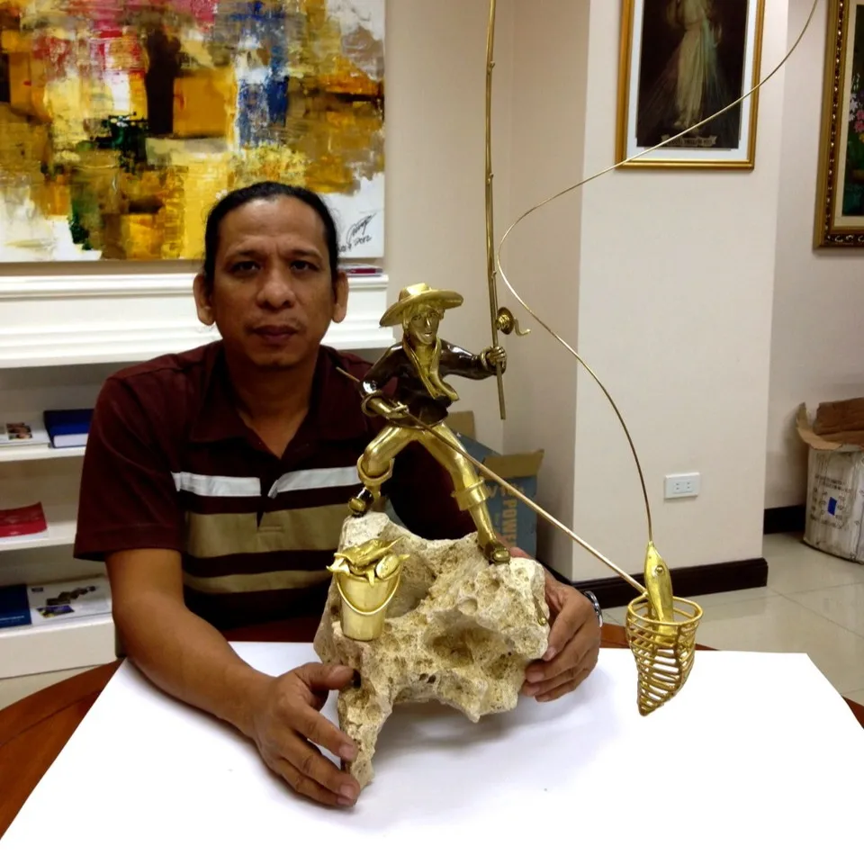 drybrush Gallery - Philippine/Local artists - Ronald Castrillo -  Sculptor