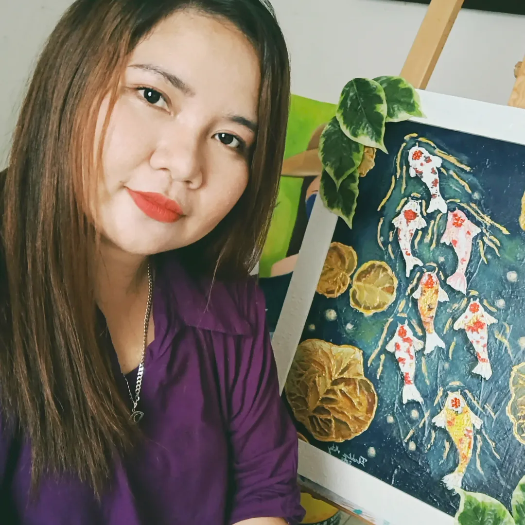 drybrush Gallery - Philippine/Local artists - Mitchie Rose Flordeliza -  Painter