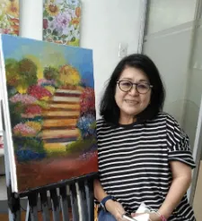 drybrush Gallery - Philippine/Local artists - Chona Quizon -  Painter