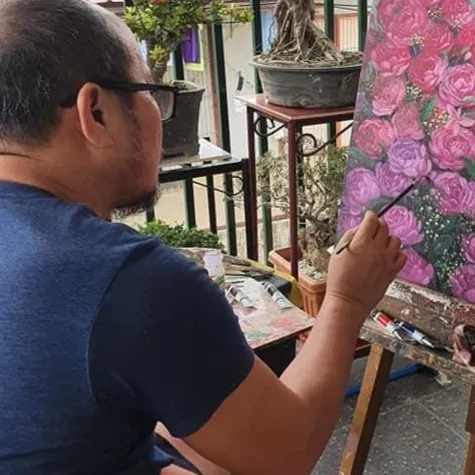 drybrush Gallery - Philippine/Local artists - Raul Patindol - Painter