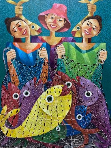Elmo Modelo - Adventures of Bloxland - drybrush Gallery - Philippine Art