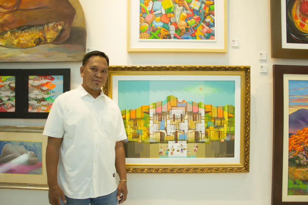 drybrush Gallery - Philippine/Local artists - Manuel Sinquenco -  Painter