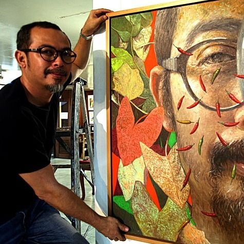 drybrush Philippine Art Gallery - Hermes  Alegre  Painter
