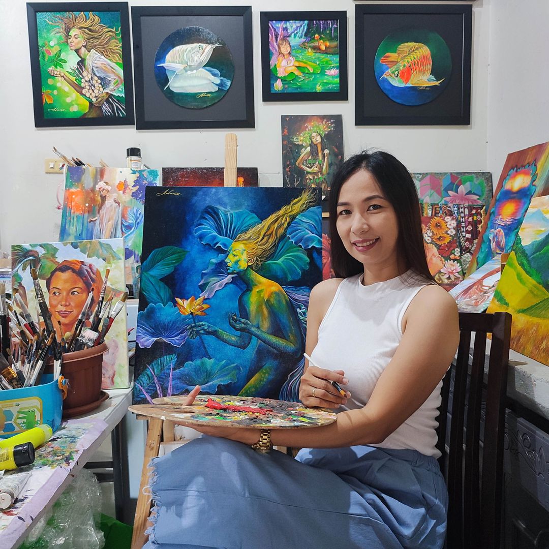 drybrush Philippine Art Gallery - Ada  Panopio  Painter